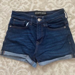 High waisted Jean Shorts